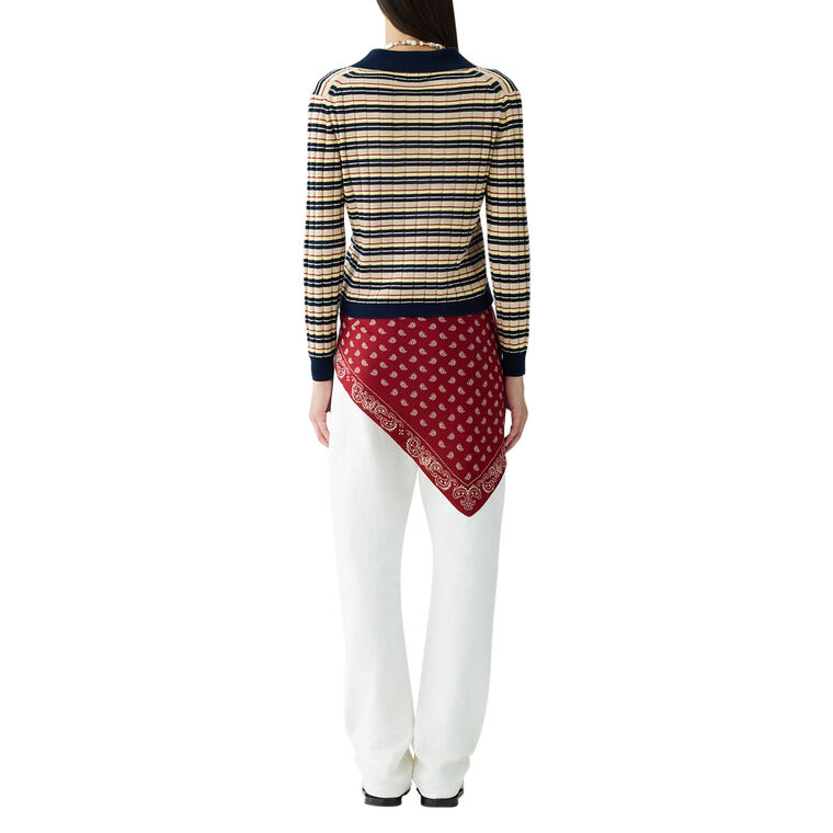 Long Sleeve Track Polo image number null