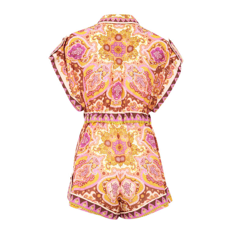 Halcyon Cuffed Playsuit image number null