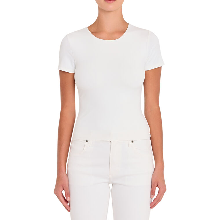 Rhianna Short Sleeve Matte Jersey T-Shirt image number null