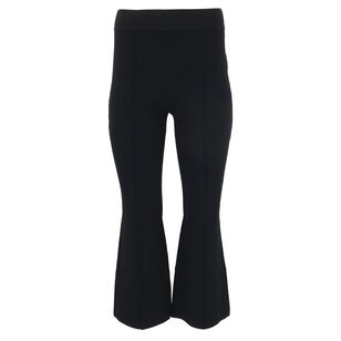 Kennedy Compact Jacquard Crop Flared Pants