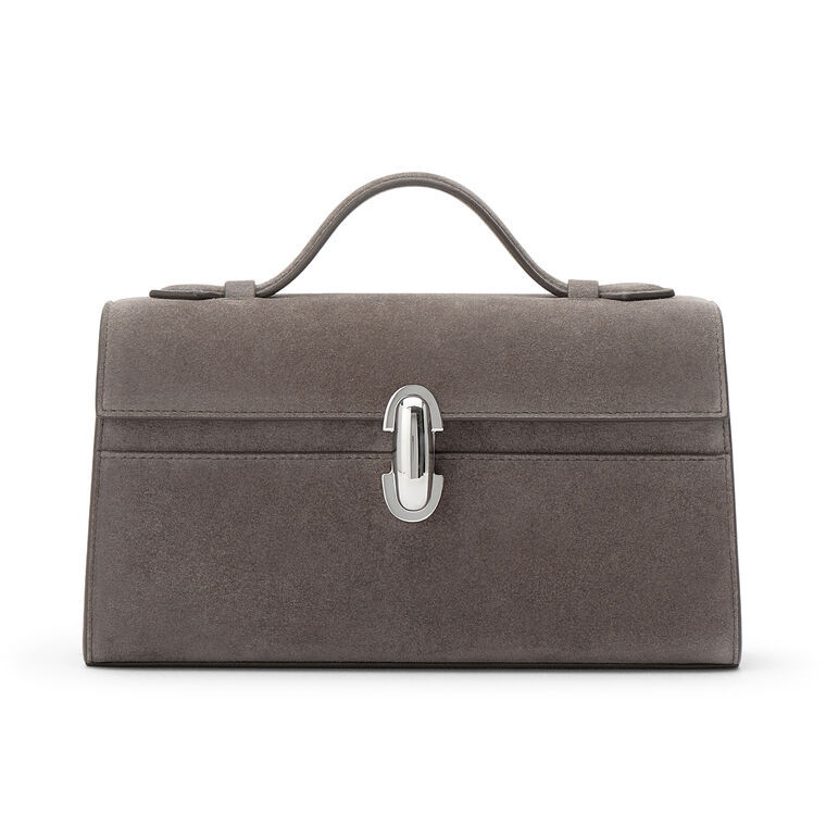 Symmetry Pochette In Suede image number null