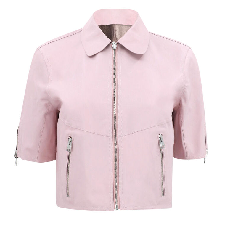 Sevana Reversible Leather Jacket image number null