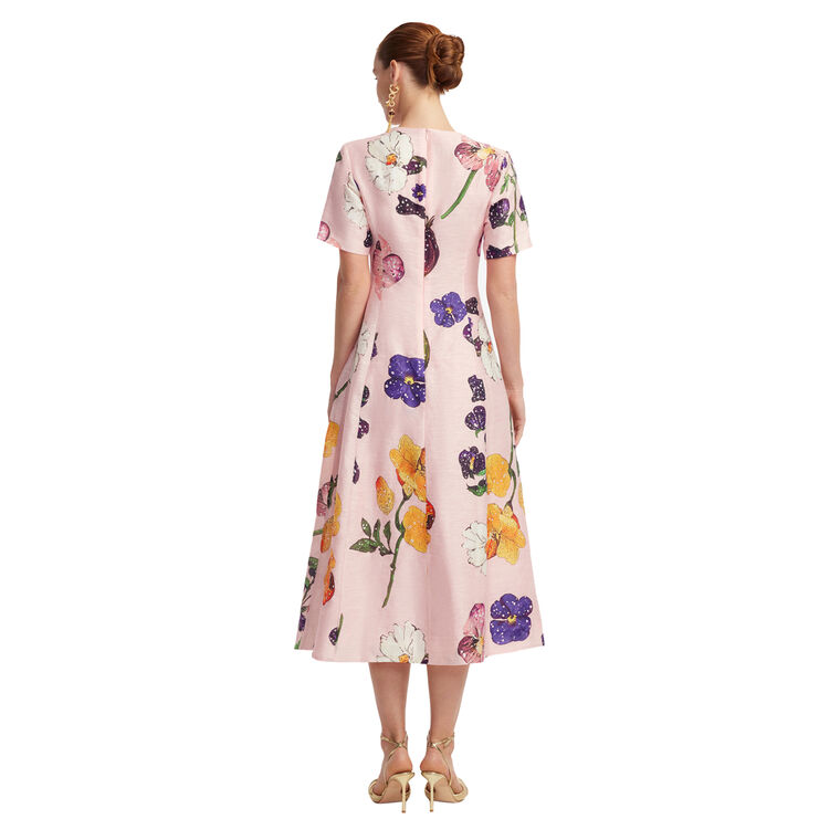 Caroline Short Sleeve Midi Dress image number null