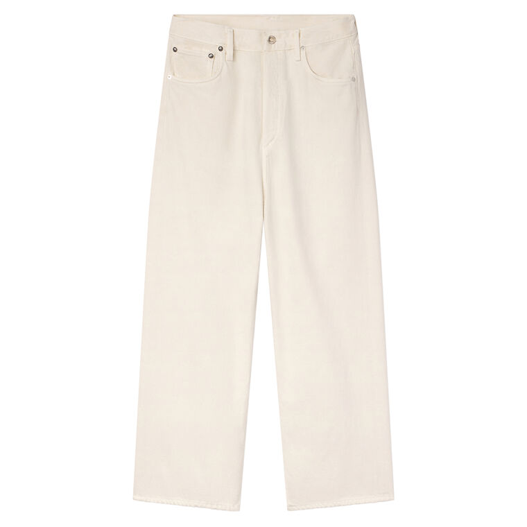 Ren Cropped High-Rise Wide-Leg Jean image number null