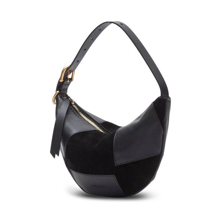 Mercer Small Hobo Bag With Patchwork Leather image number null