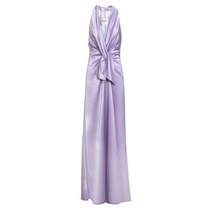 Ava Sleeveless Satin Gown
