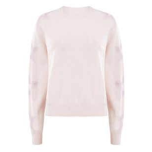 Star Dust Cashmere Crewneck Sweater
