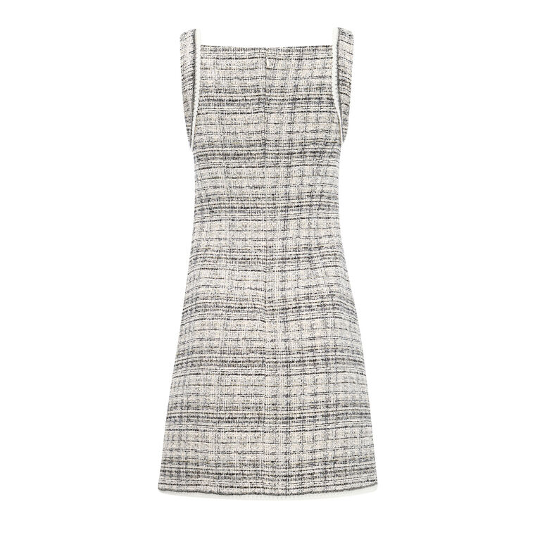 Hallie Metallic Tweed Mini Dress image number null
