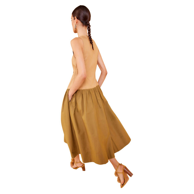 Denia Colorblock Dress image number null