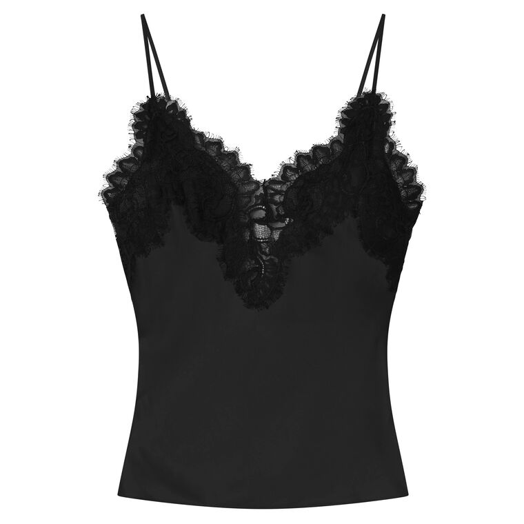 Lennon Satin And Lace Camisole Top image number null