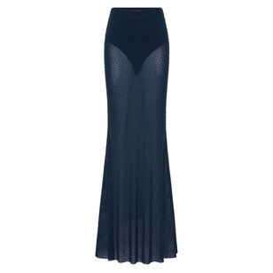 Elivera Sequin Mesh Maxi Skirt