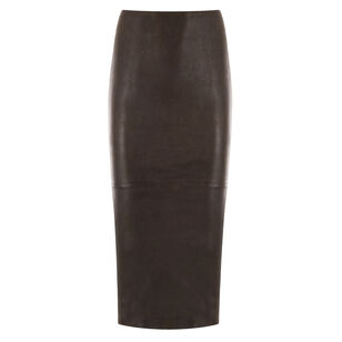 Leather Tube Skirt