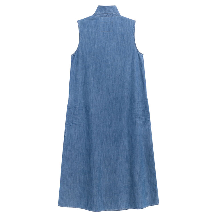 Lily Sleeveless Maxi Polo Dress image number null