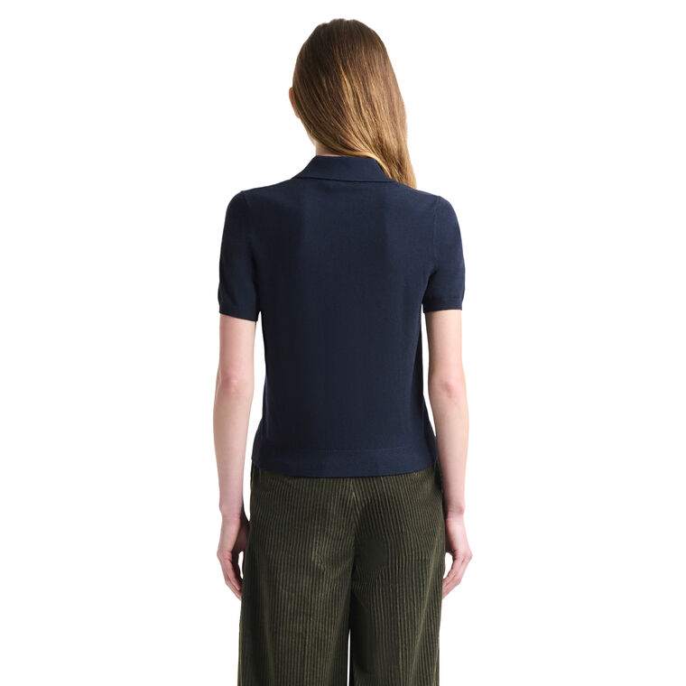 Nemo Short Sleeve Polo Sweater image number null