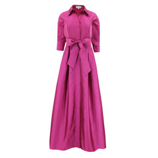 Taffeta Shirt Waist Gown