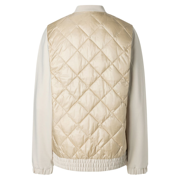 Aileen Hybrid Collage Quilted Button Up Jacket image number null
