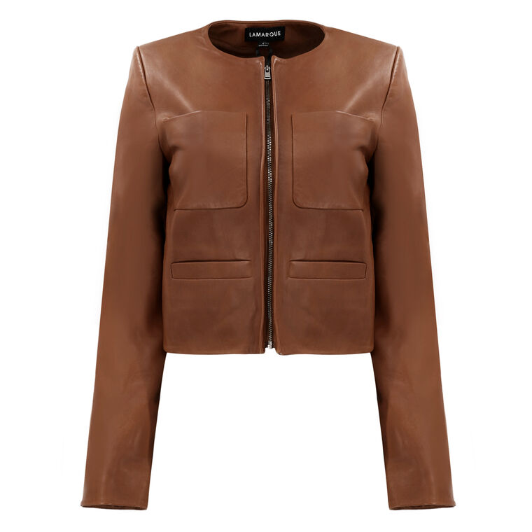 LaMarque Linette Leather Jacket Tootsies