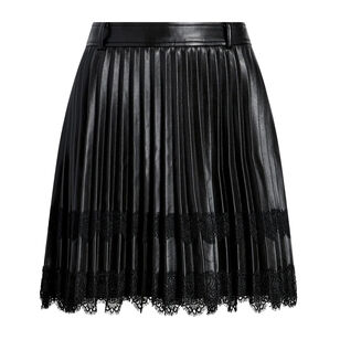 Laney Vegan Leather Mini Skirt