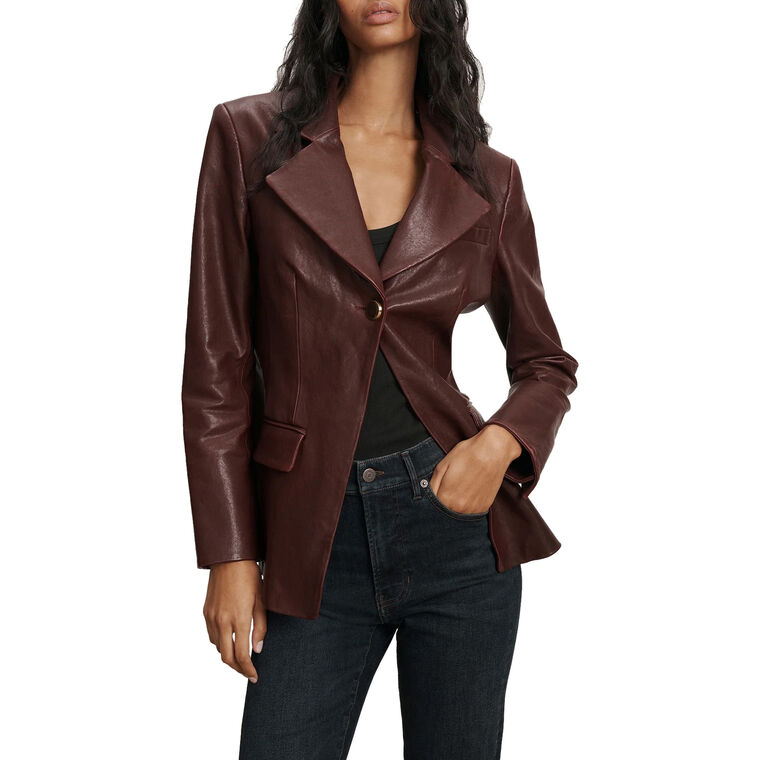 Kessler Leather Dickey Jacket image number null