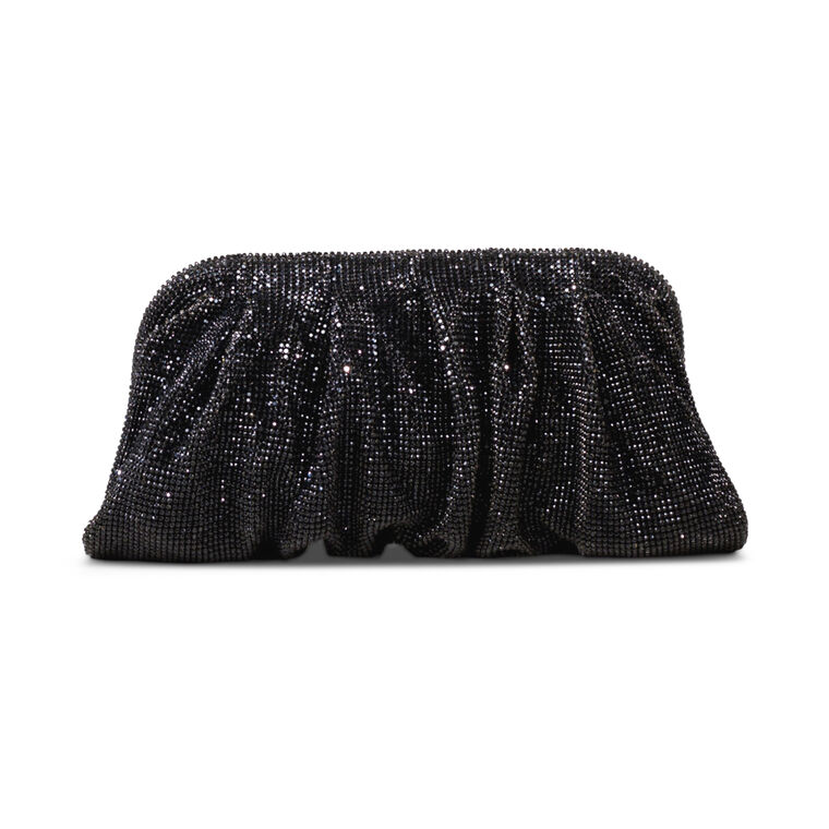 Venus La Grande Rhinestone Draped Clutch image number null