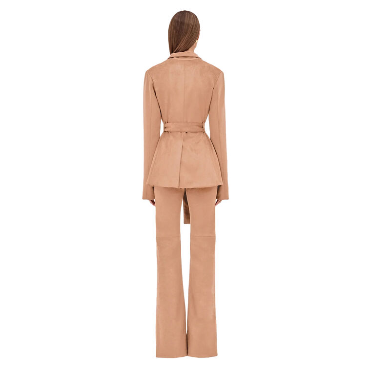 Lazlo Vegan Suede Blazer image number null