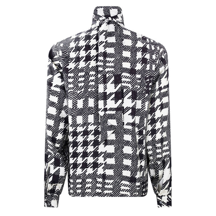 Peggy's Houndstooth Bianca Blouse image number null