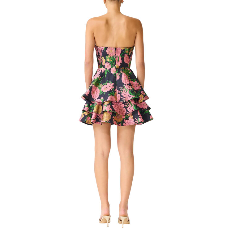 Eclore Tiered Mini Dress  image number null