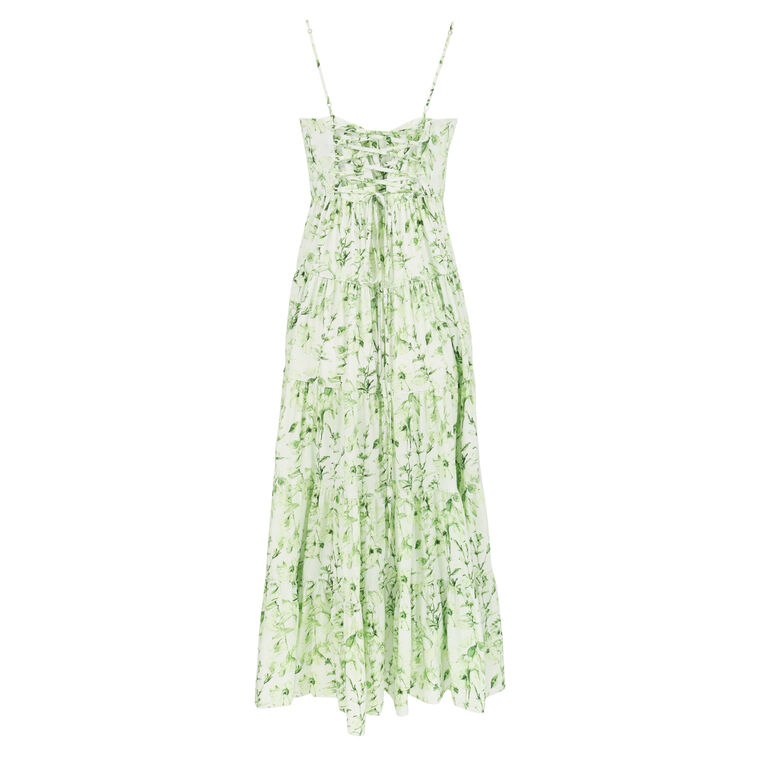Monochromatic Floral Gavin Dress image number null