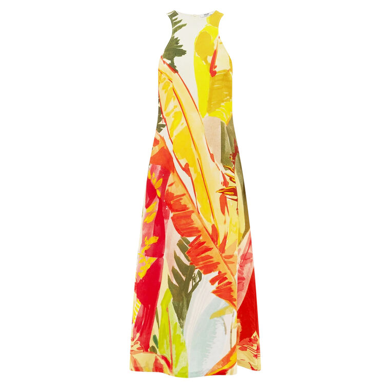 Giselle Racer Neck Midi Dress image number null