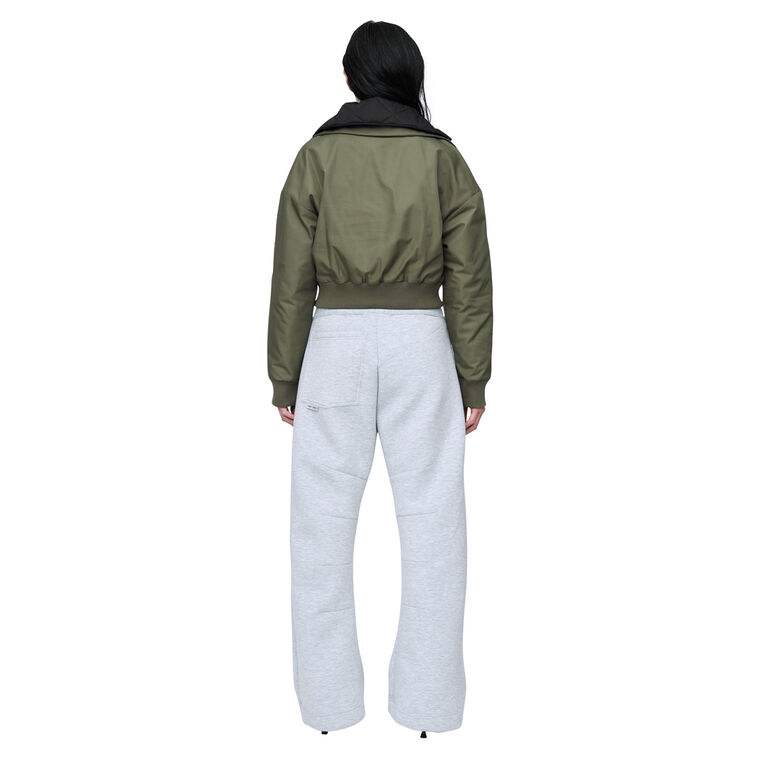 Quilted Bomber Jacket image number null