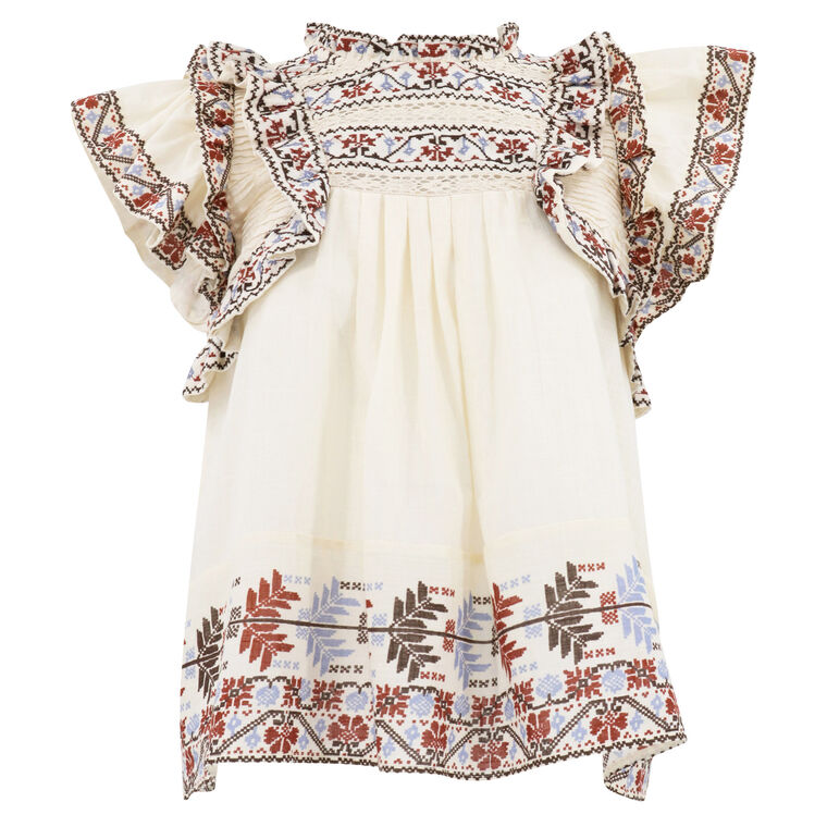 Ellabeth Flutter Sleeve Top image number null