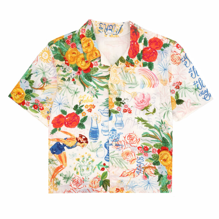 The Cropped Hooky Shirt image number null