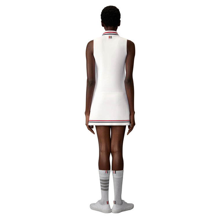 Stretch Viscose Mini Tennis Dress image number null