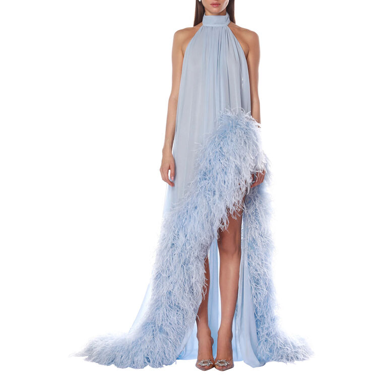 Madeline Halterneck Gown image number null
