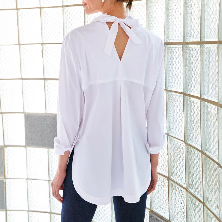 Sylvie Tie Back Shirt image number null