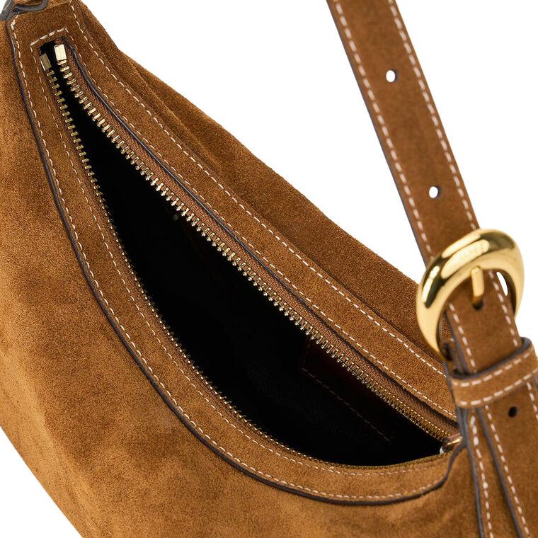 Pine Suede Shoulder Bag image number null