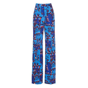 Vintage Floral Crepe Maggie Pant