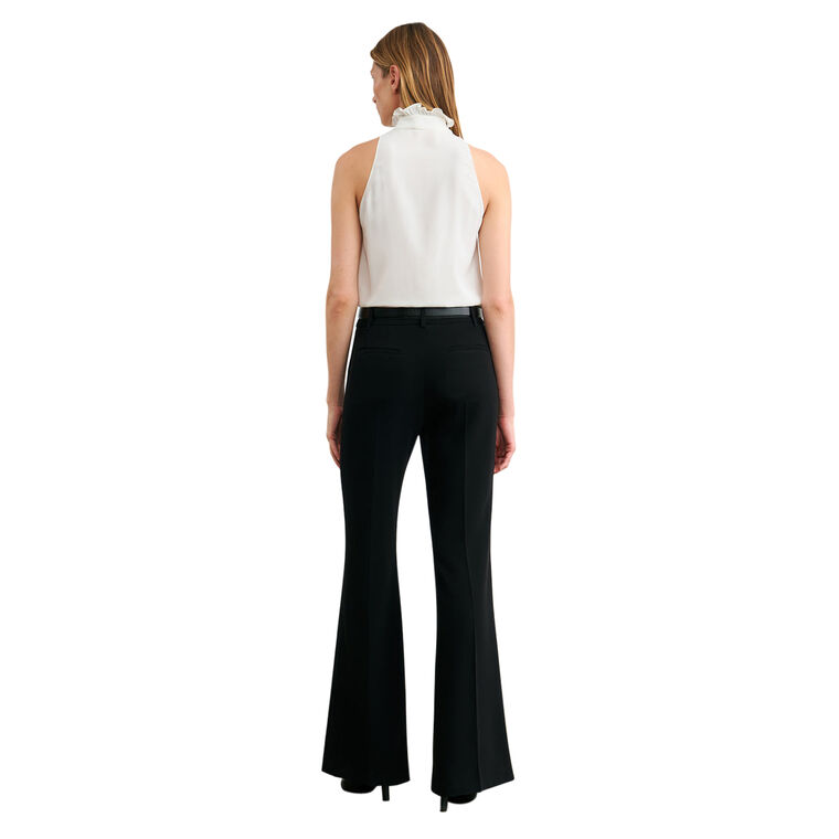 Felton Sleeveless Ruffle Collar Shirt image number null