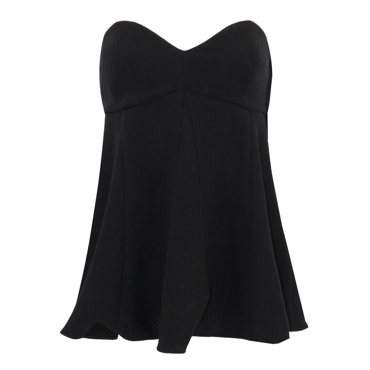 Melee Crepe Strapless Top image number null