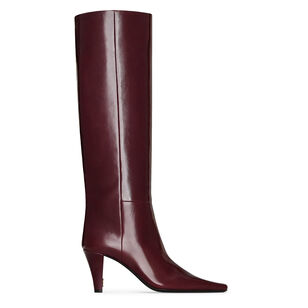 Jill 75mm Boot In Smooth Leather