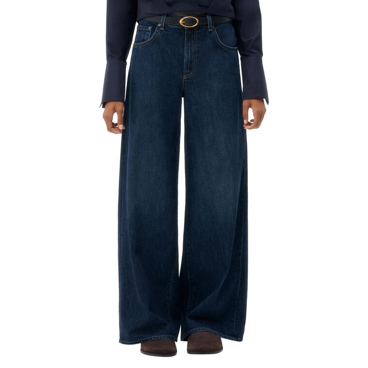 Tiny Dancer Mid-Rise Wide-Leg Jean image number null