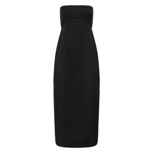 Canvas Pleat Cocoon Dress