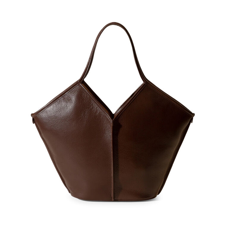 Calella Distressed Leather Tote image number null