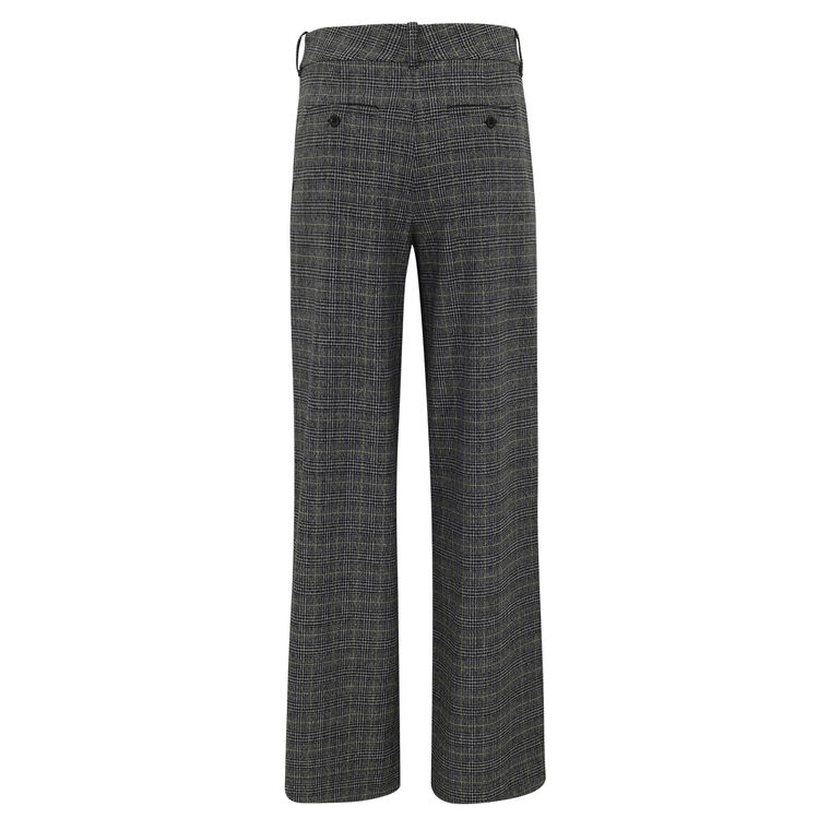 Plaid Suiting Wide Leg Pants image number null