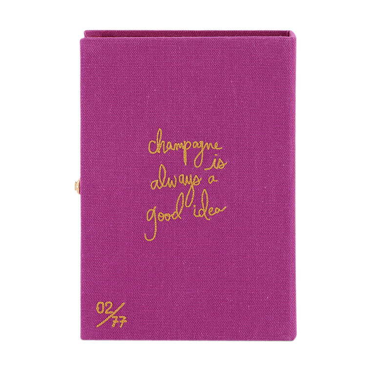 Champagne Problems Book Clutch image number null