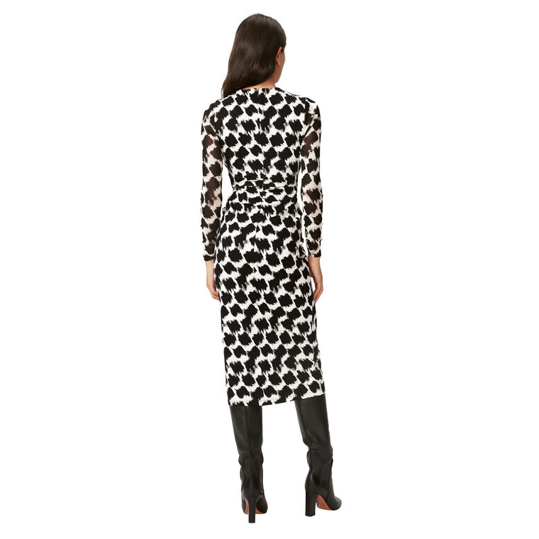 Libra Long Sleeve Midi Dress image number null