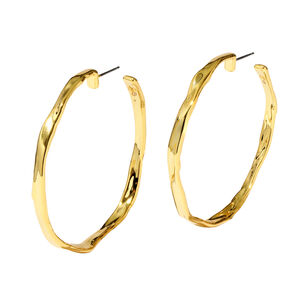 Brut Skinny Hoop Earrings