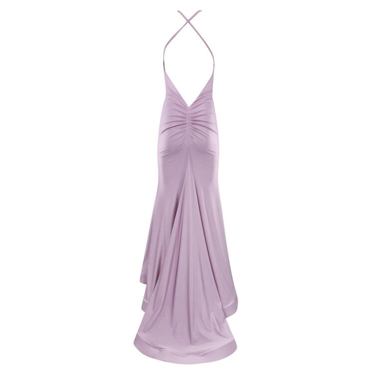 V-Neck Fitted Gown image number null
