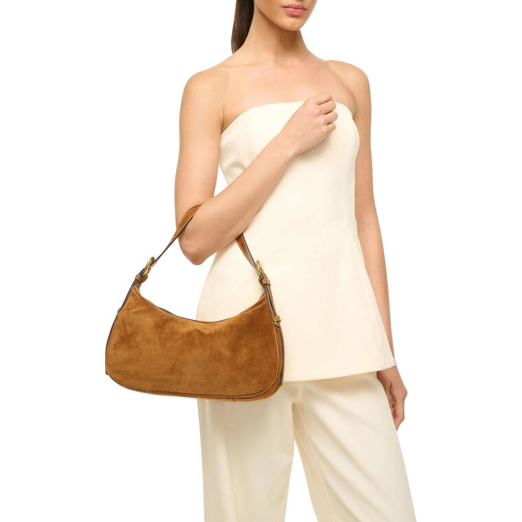 Pine Suede Shoulder Bag image number null