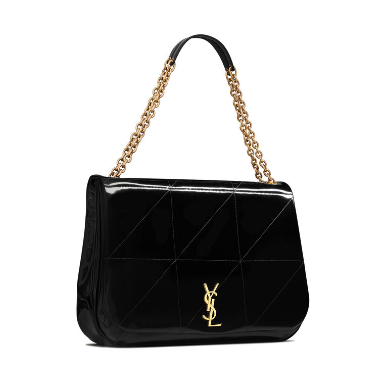 Jamie Patent Leather Shoulder Bag image number null